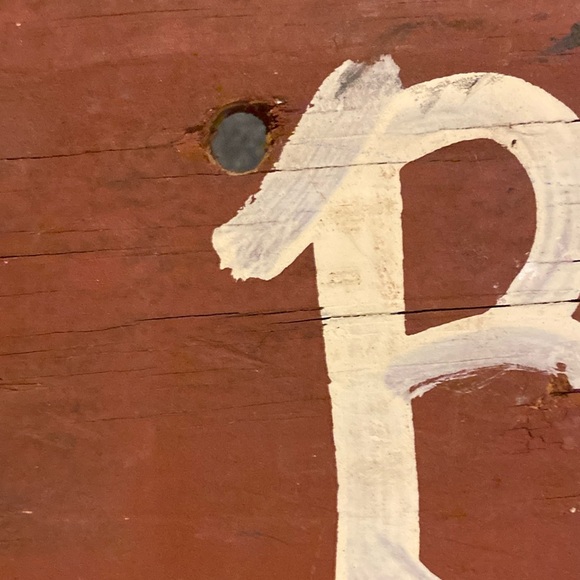 VTG Boot and Saddle Repairman wooden sign. 22 1/2 x 5 1/2 - Picture 8 of 9